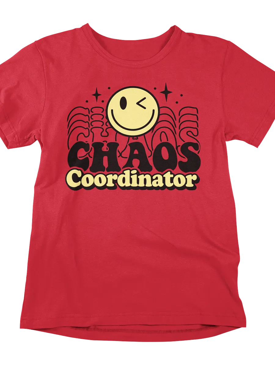 Chaos Coordinator Emoji Tee: Embrace the Mess! product image (1)
