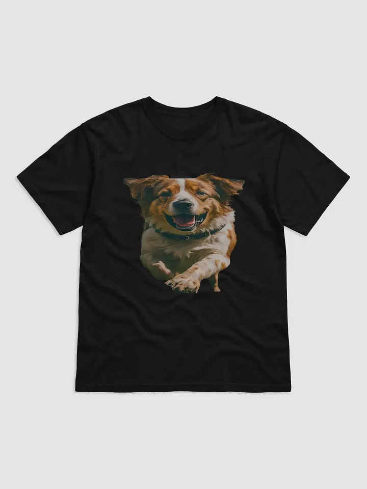 Happy Pup Running T-Shirt product image (1)
