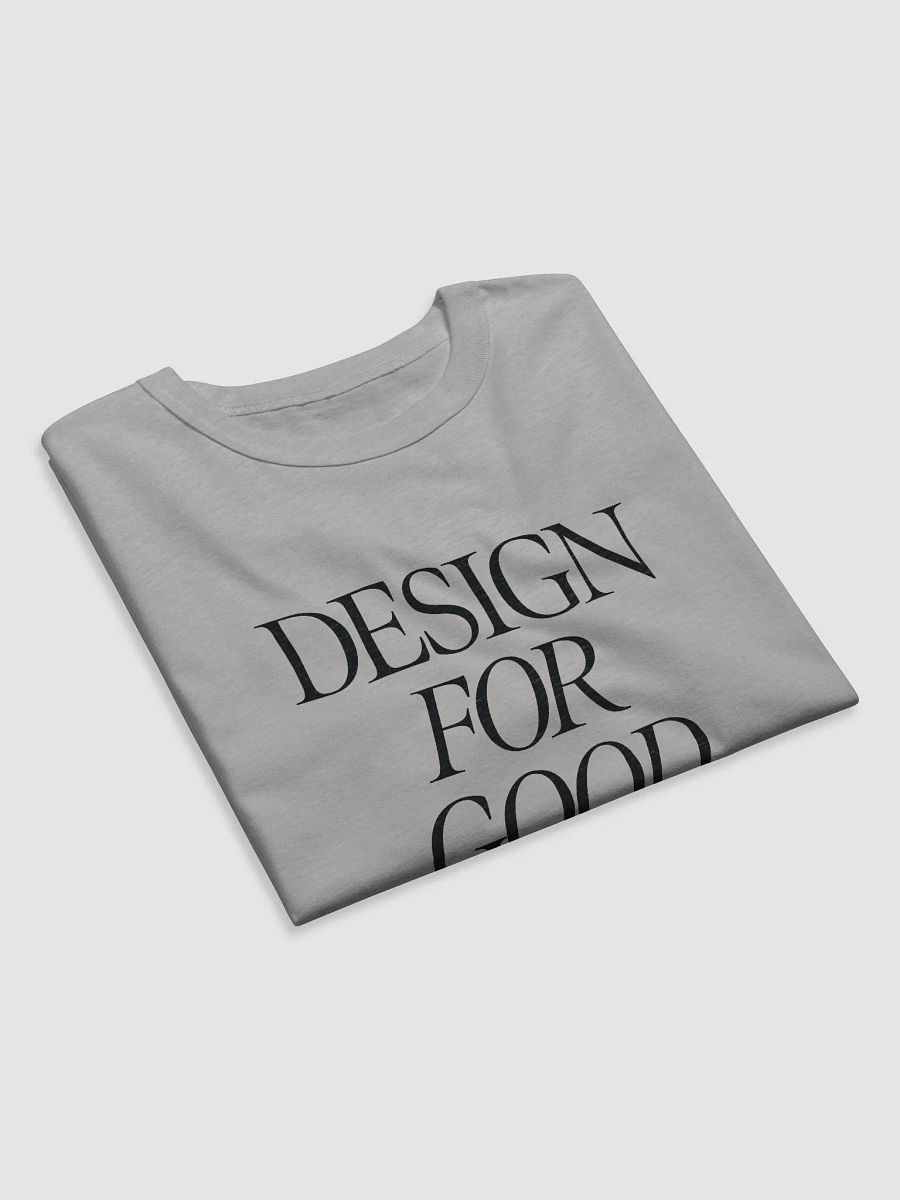 'Design for good' champion tshirt product image (5)