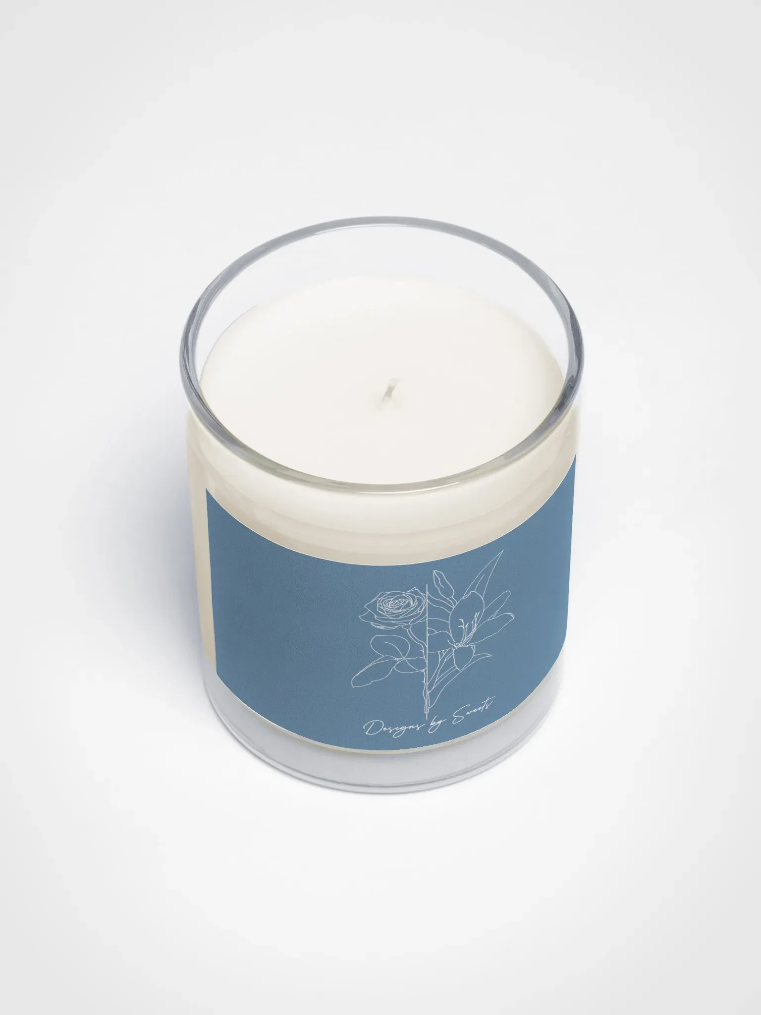 Designs by Sweets Soy Wax Candle (Blue) product image (3)