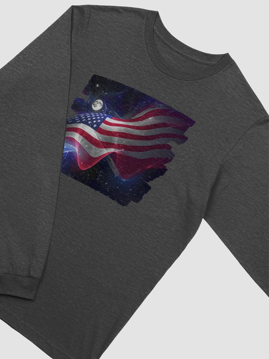 Flying High America Flag Supersoft Long Sleeve T-Shirt product image (46)