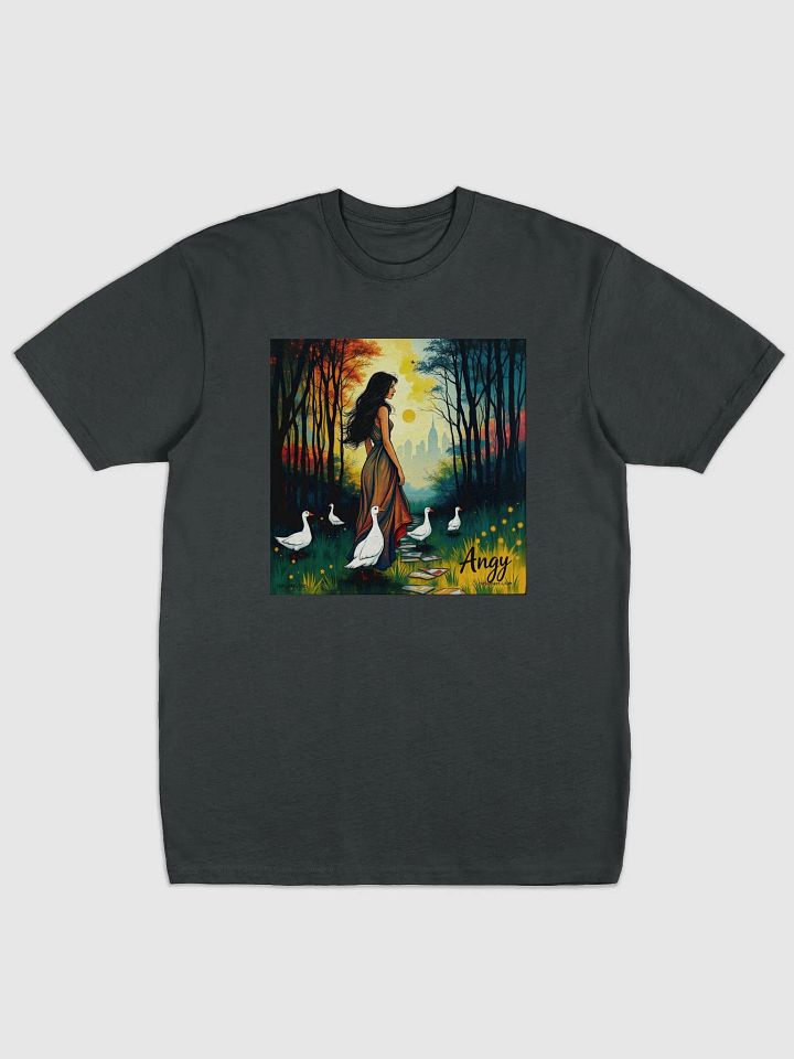 Goose Woman and her little loves Serenity Tee product image (1)
