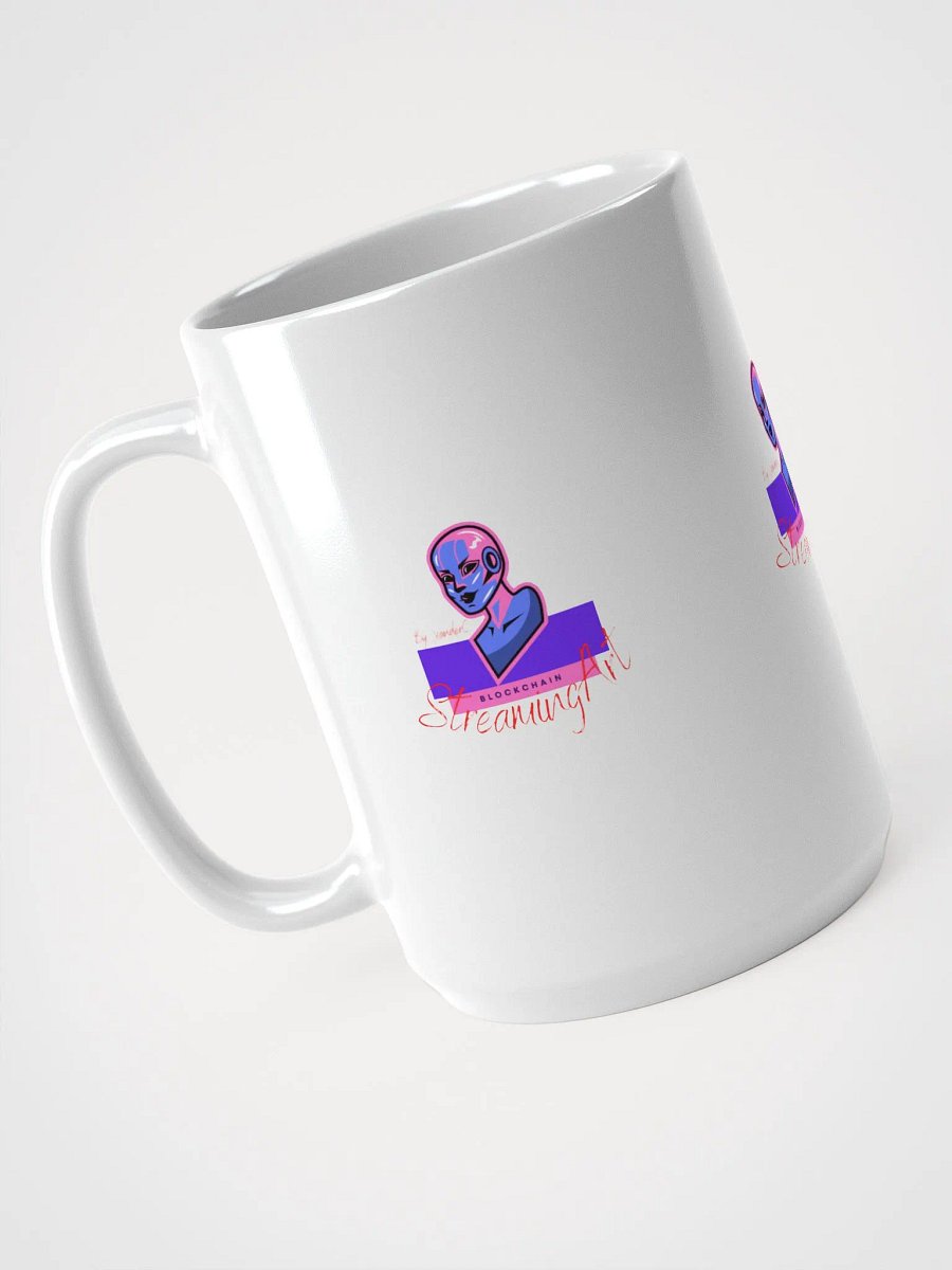 StreamingArt Futuristic Blockchain Vibes Mug product image (3)
