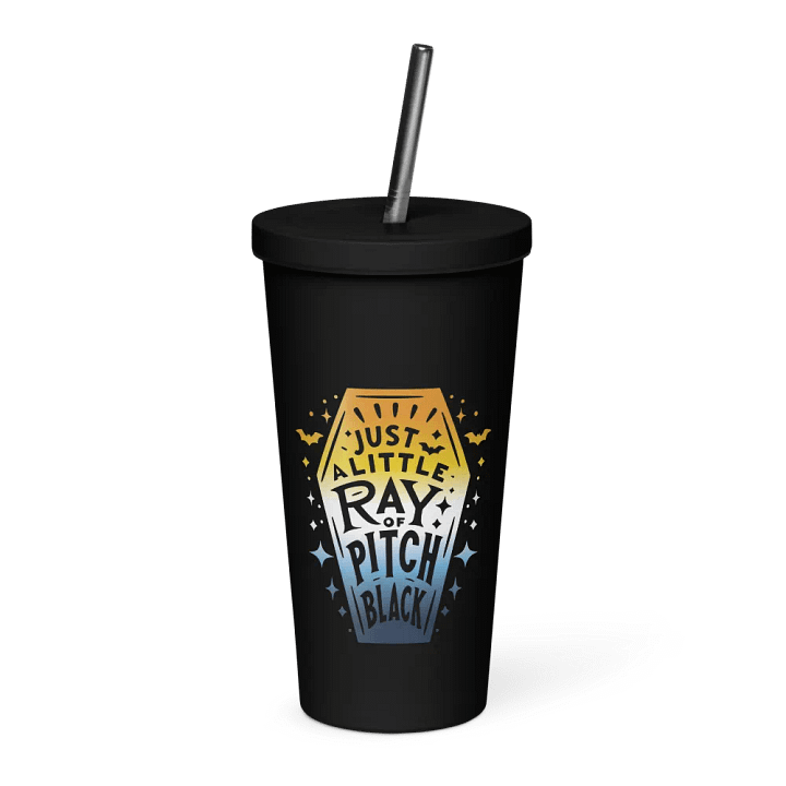 Little Ray Aroace Flag Insulated Tumbler product image (1)