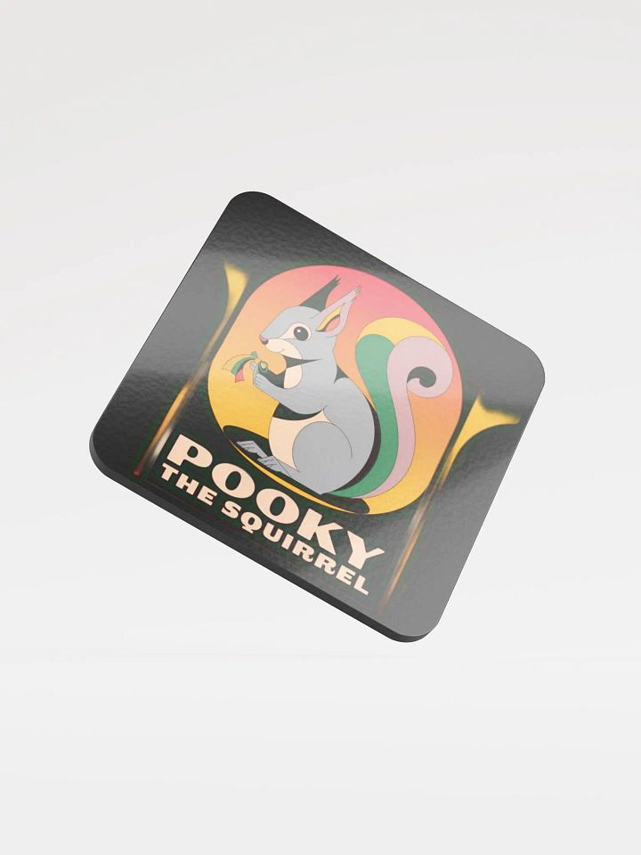 Coaster or micro art piece: Deco Pooky The Squirrel product image (1)