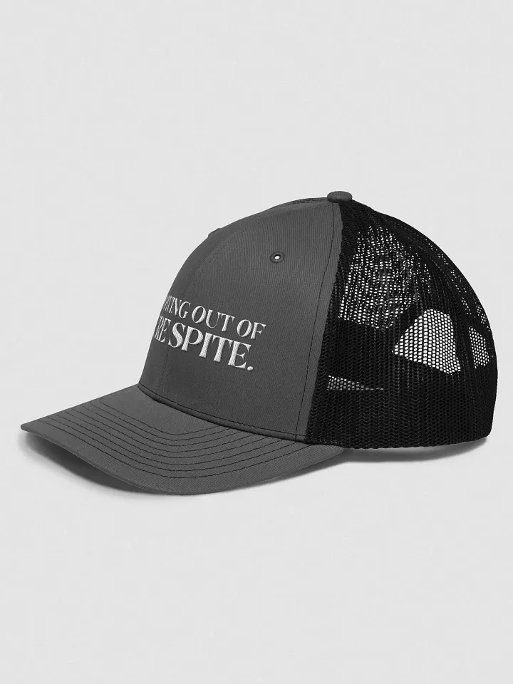 GROWING OUT OF PURE SPITE 112 trucker hat product image (17)