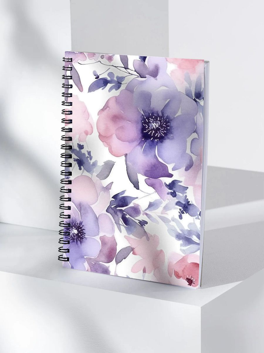 Pretty Pastel Petals: Spiral Notebook product image (4)