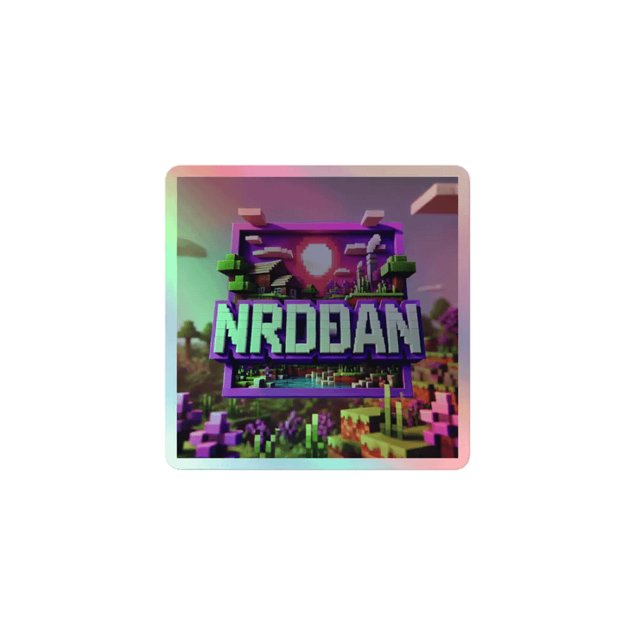 NRDeDan Holographic Sticker product image (1)