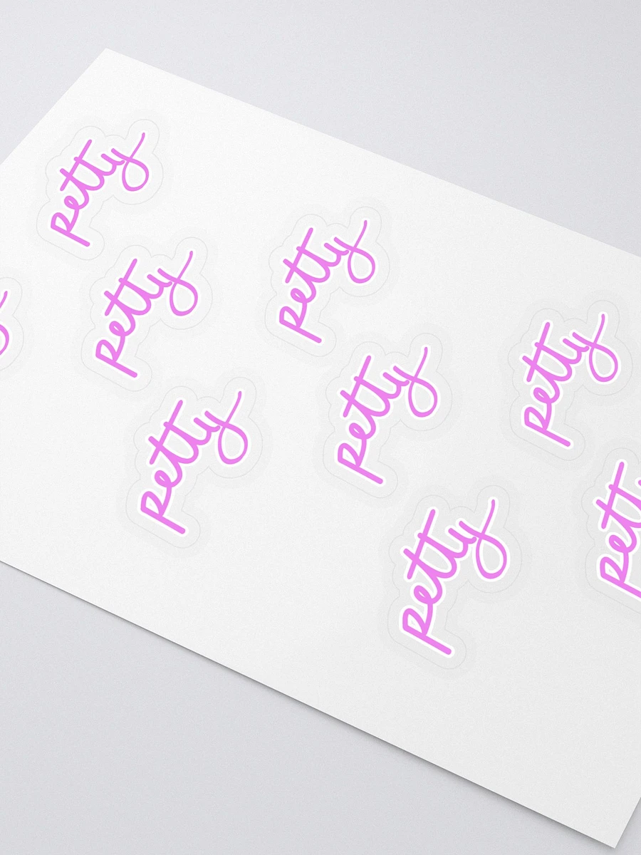 Petty Sticker Sheet - Pink product image (2)