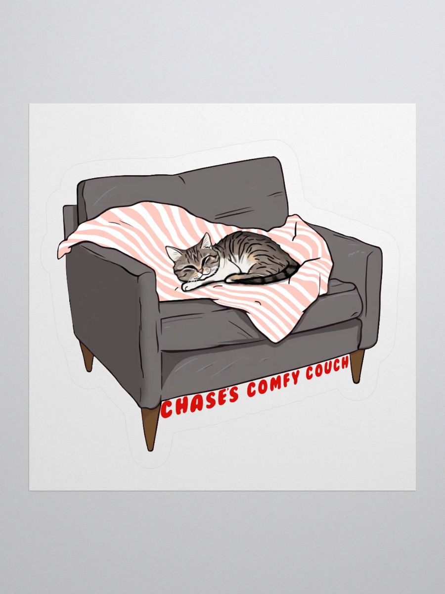 Chase's Comfy Couch Sticker product image (1)