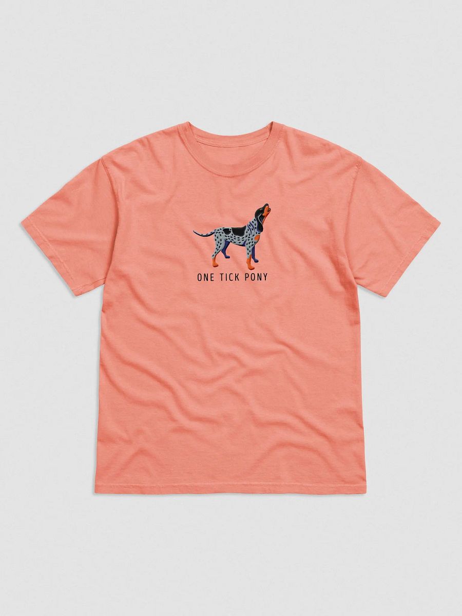 One Tick Pony T-Shirt(Embroidered) of a Bluetick Coonhound product image (4)