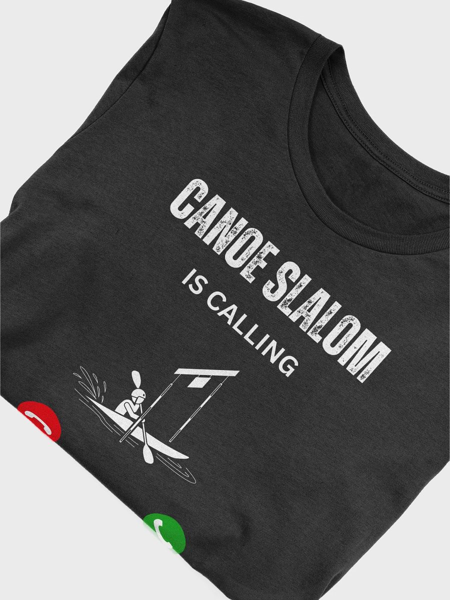 Canoe slalom is calling - Unisex T-shirt Bella Canvas 3001 product image (14)