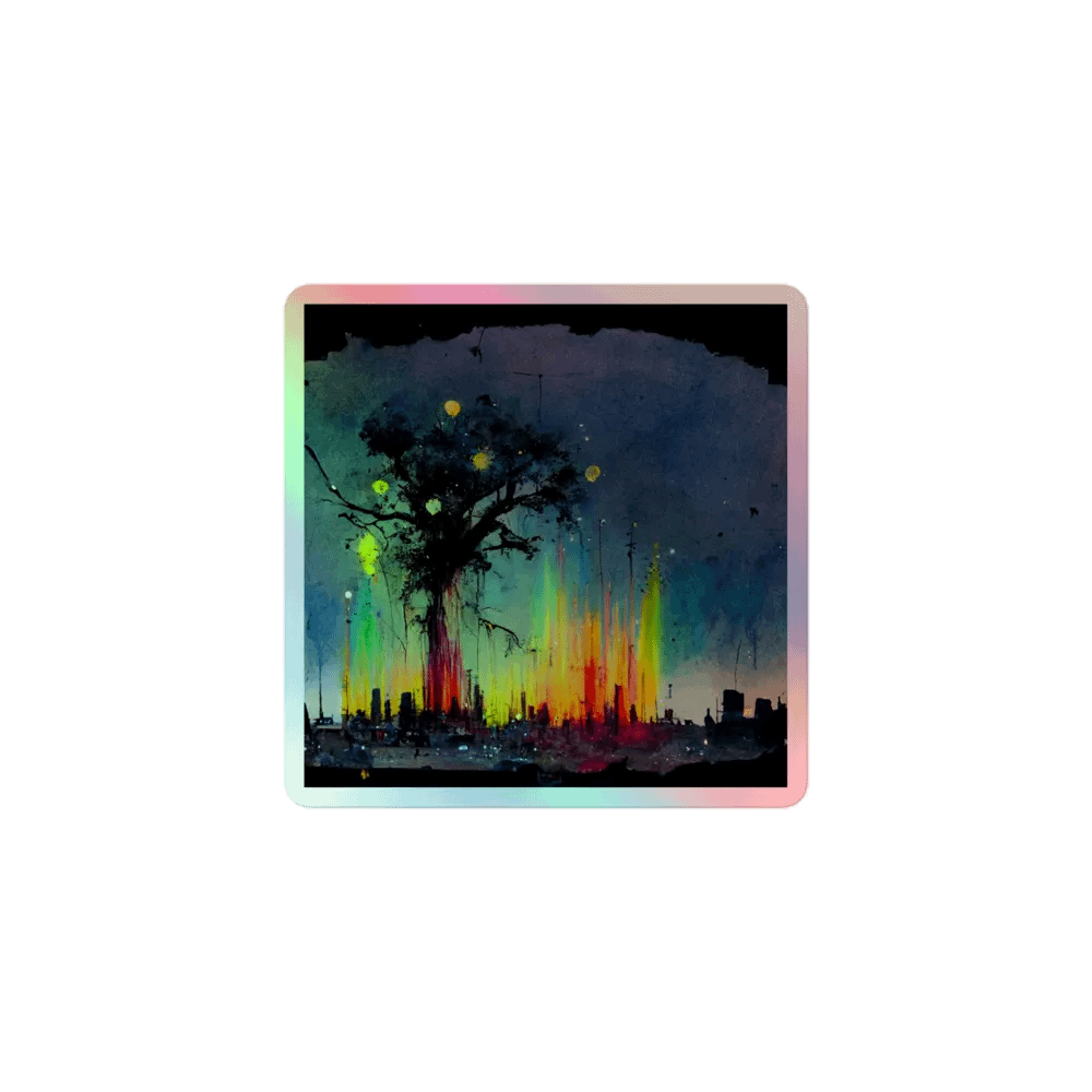Ethereal Tree Holographic Sticker Set product image (1)