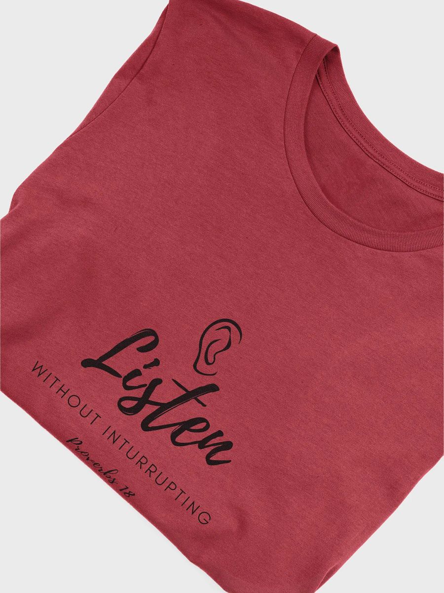 Listen Dark Unisex Super soft T-Shirt product image (30)