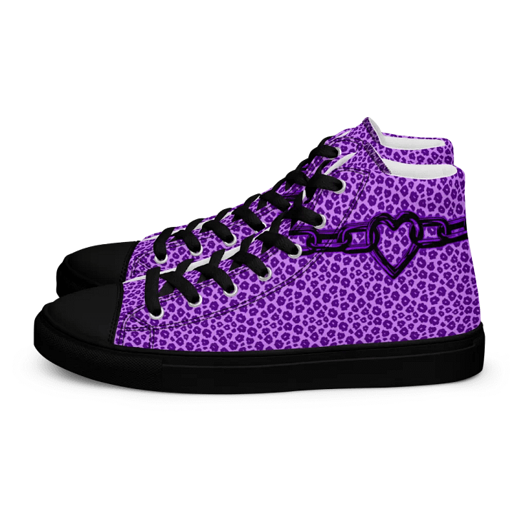 Heartfelt Leopard Men's High Tops product image (1)