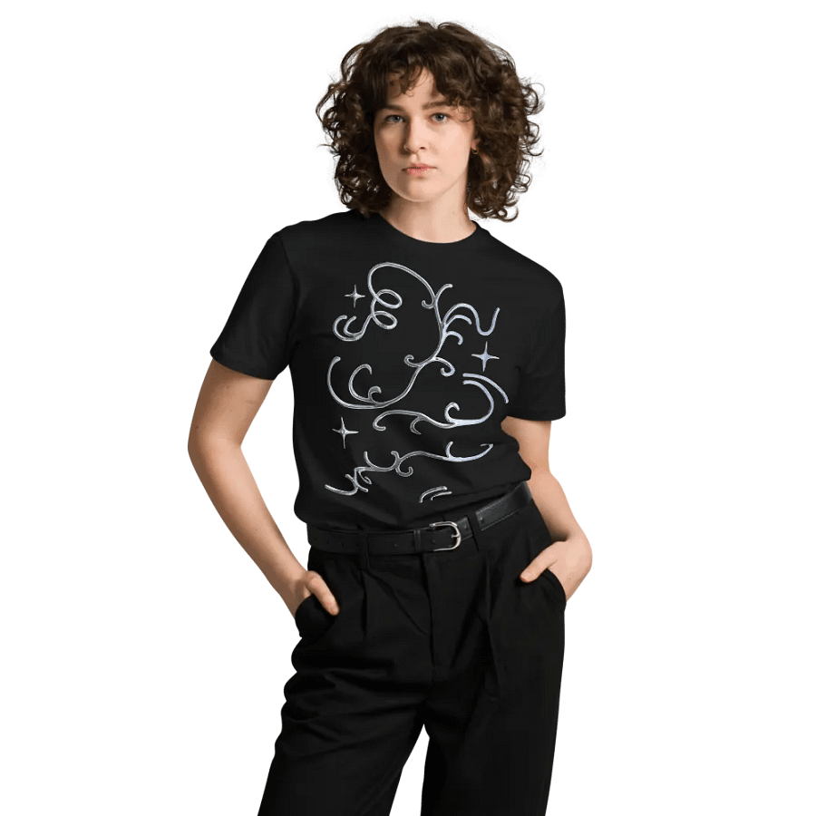 Metallic Whimsy Unisex T-Shirt product image (8)