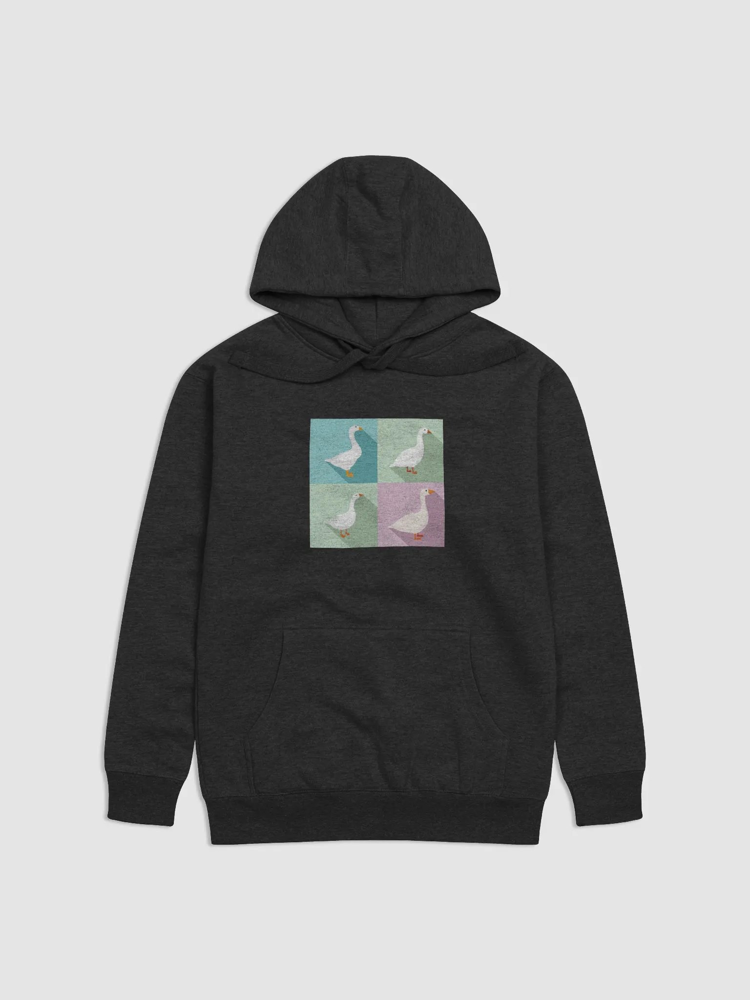 Minimalist Geese Grid Premium Hoodie product image (1)