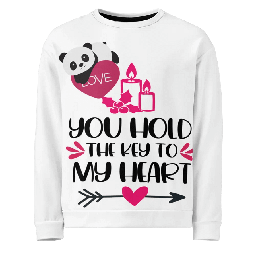 Adorable Love Panda All-Over Sweatshirt product image (1)