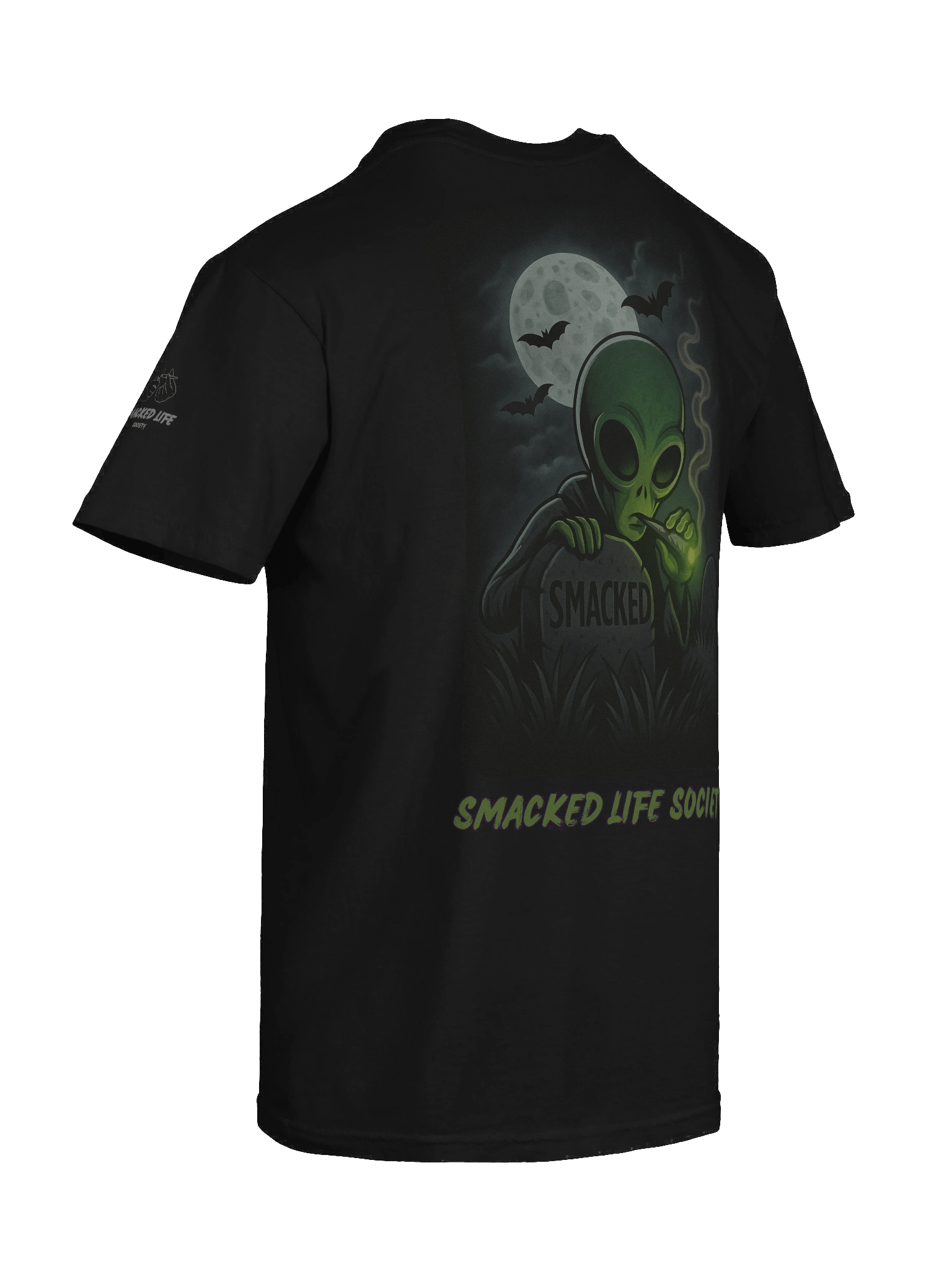 Graveyard Smacked – Alien Glow Unisex T-Shirt product image (10)
