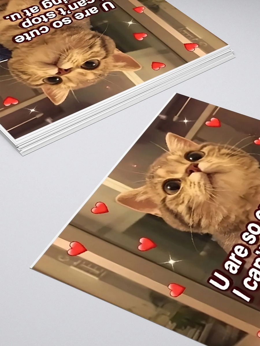 Kiss Cut Stickers: Meme Cats product image (4)