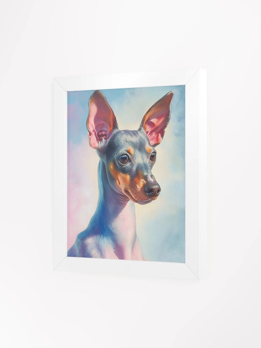Dreamlike Dog Portrait Framed Poster product image (3)