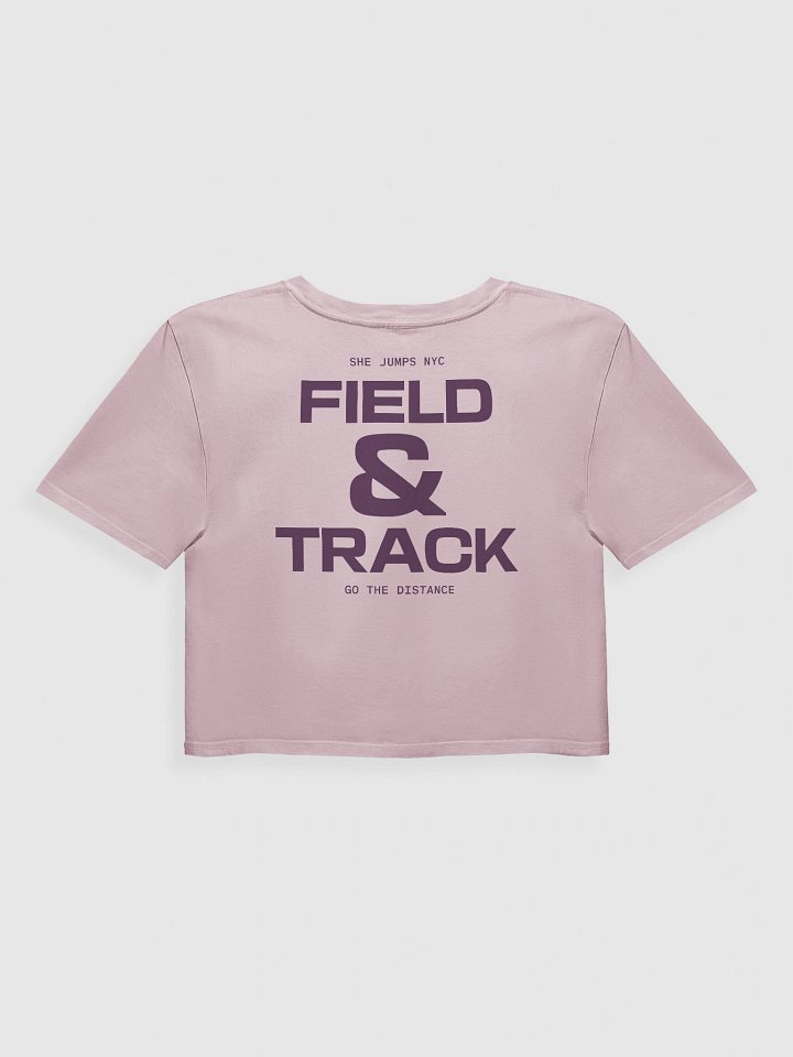 Field & Track Cropped Orchid Tee product image (2)