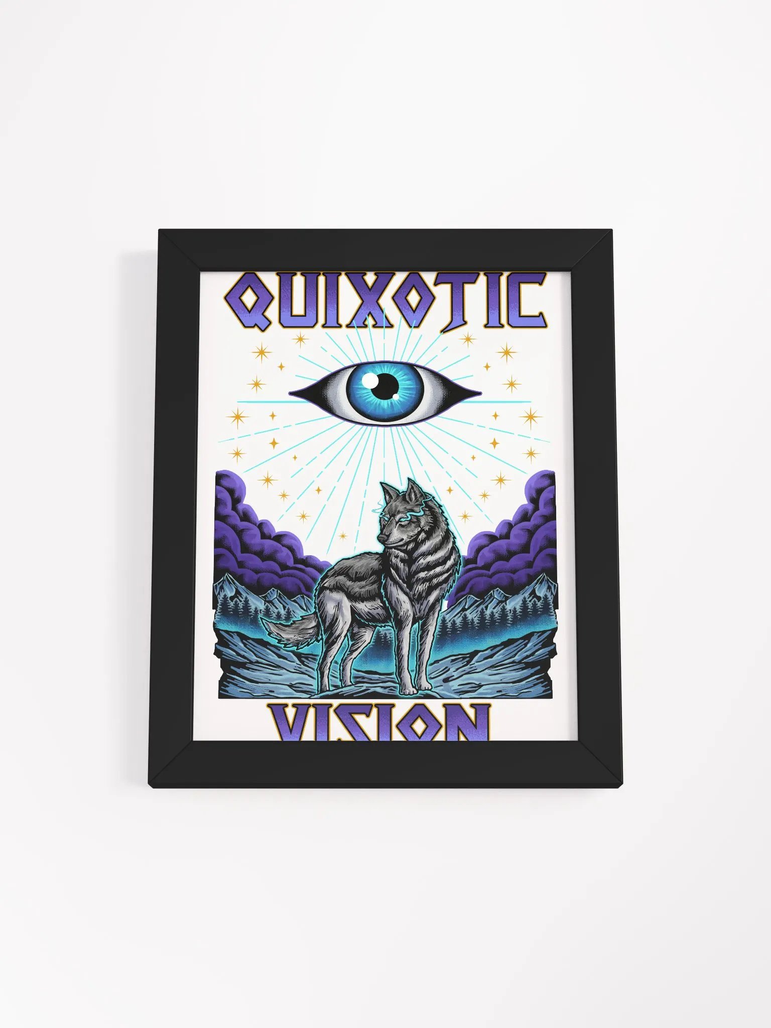Wolf Sky Poster With Frame product image (2)