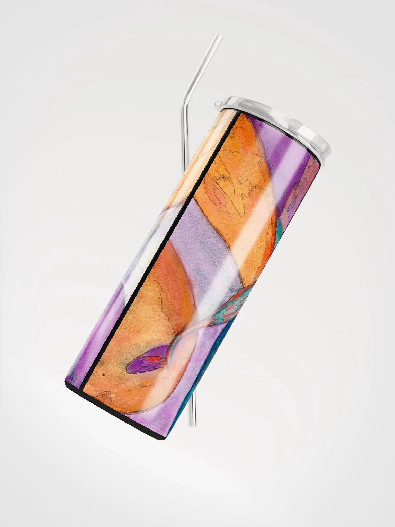 Miniaday Designs Pinwheel Stainless Steel Tumbler product image (4)
