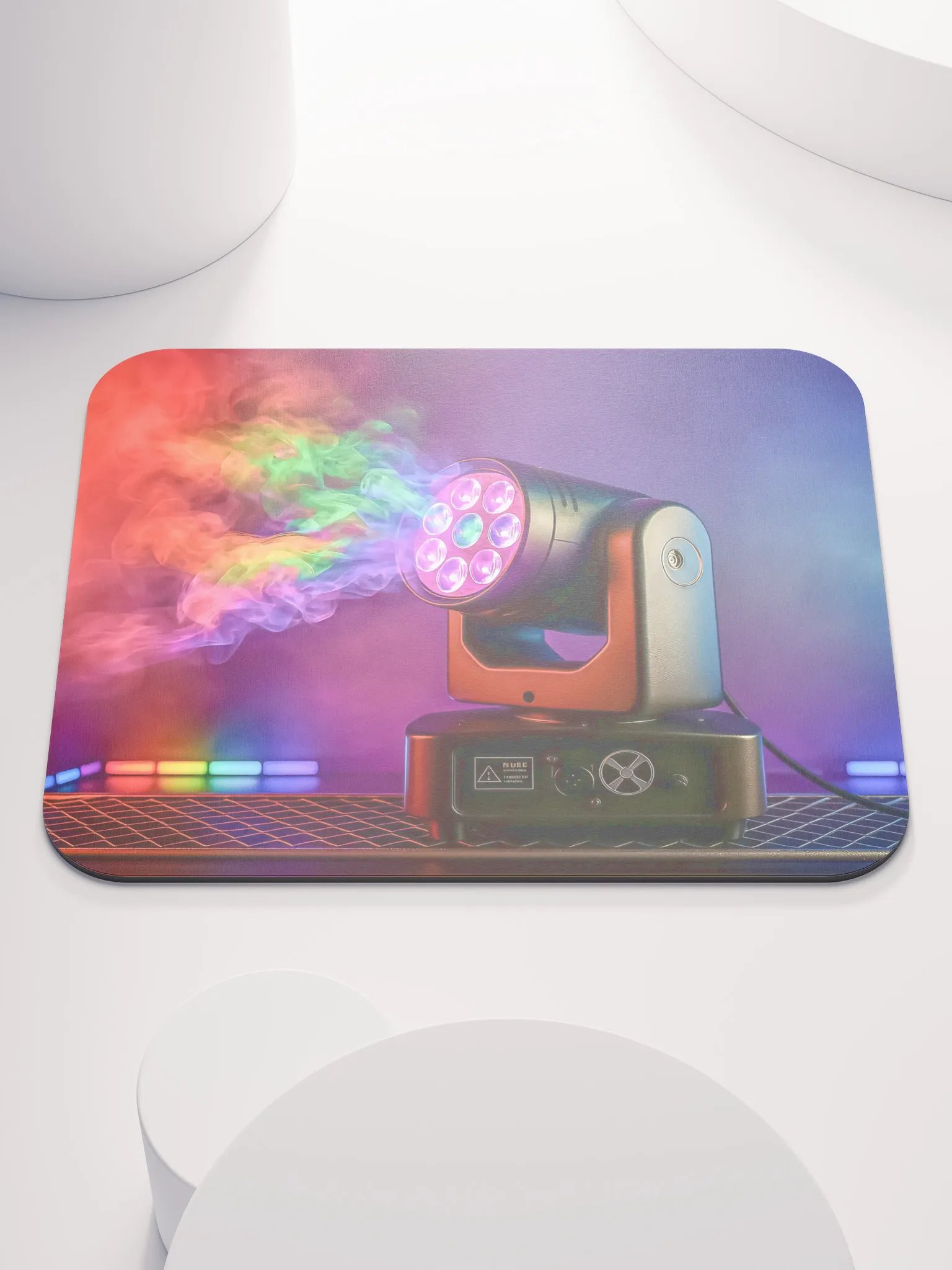 Theatrically Jerry: "Bee-Eye" Moving Head Light Mouse Pad product image (1)
