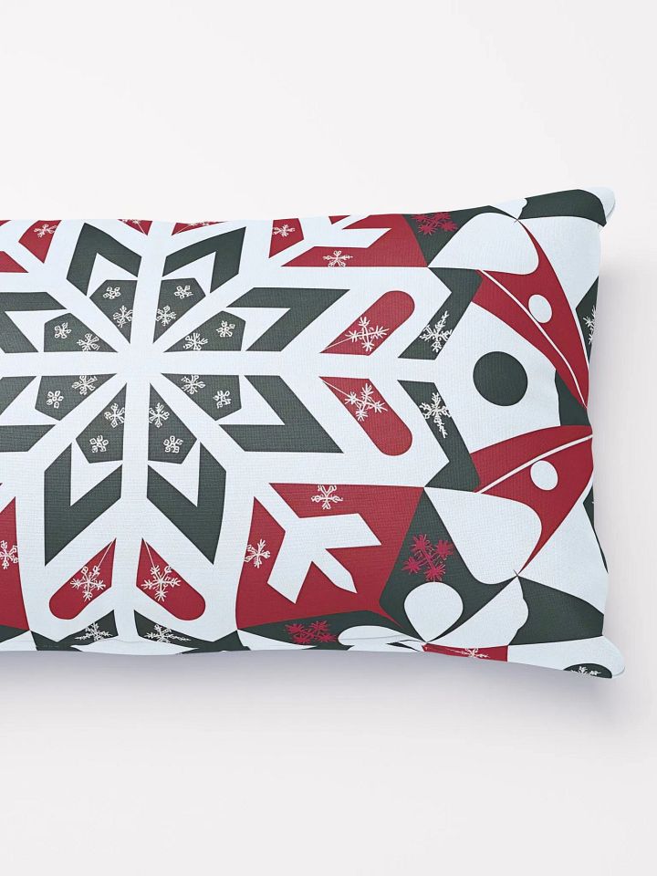Snowflake patterned All-Over Print Basic Pillow product image (2)