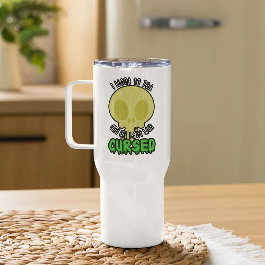 All I Got Was Cursed - Rogue - Travel Mug w/Handle product image (10)