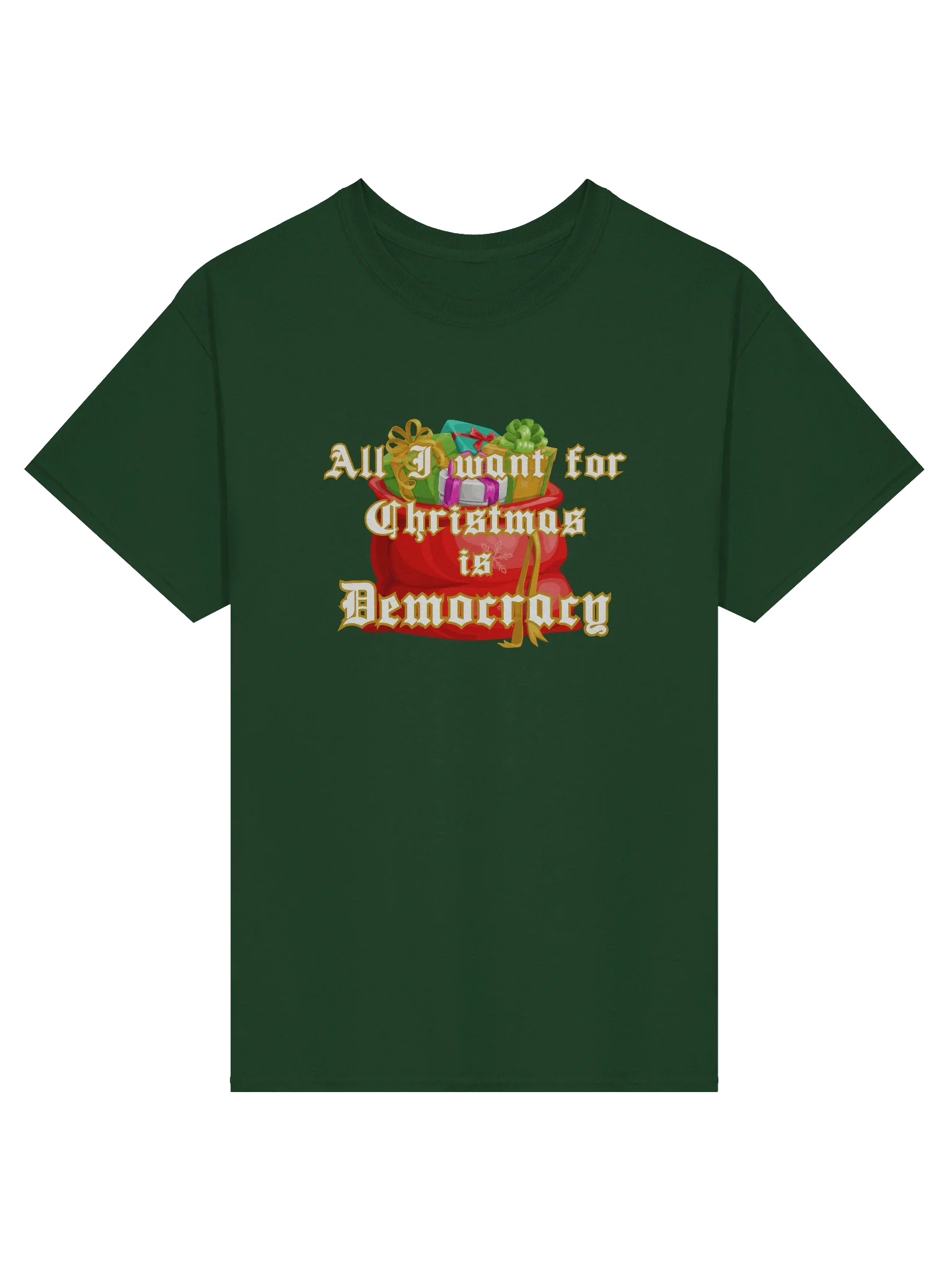 Democracy For Christmas T-Shirt product image (1)