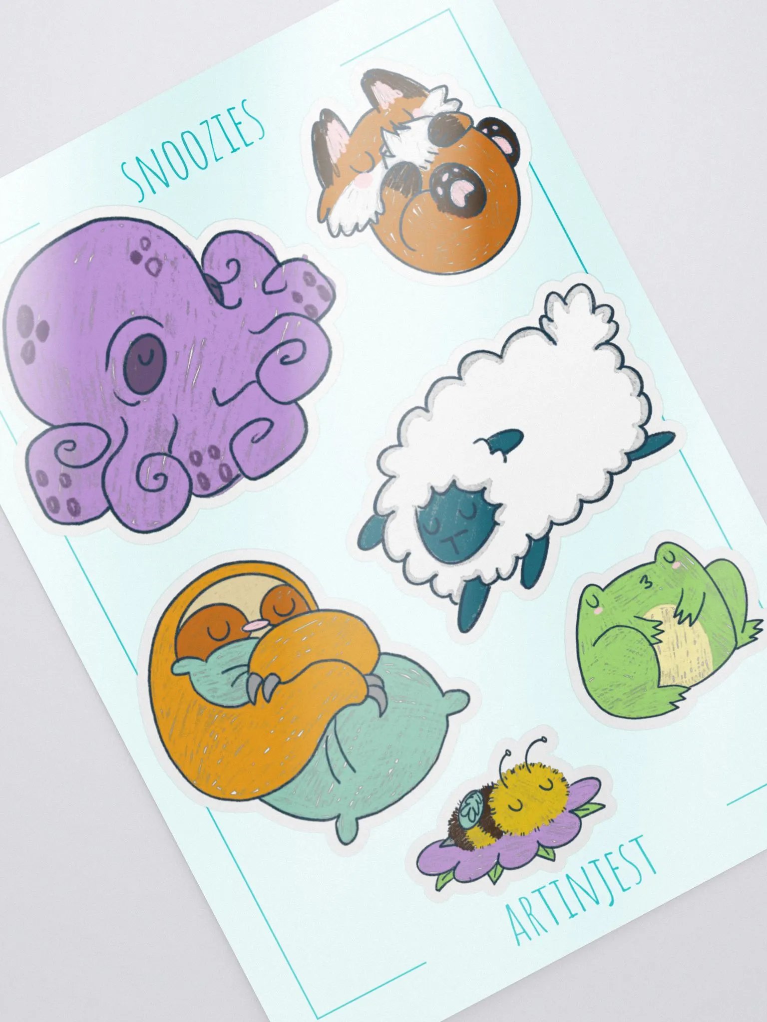 Snoozies Stickers Set 2 product image (2)