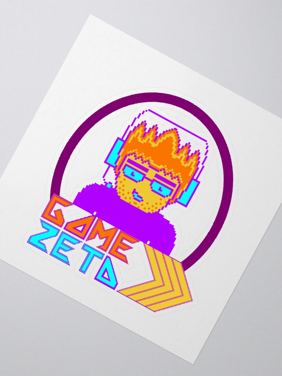 Game Zeta Logo Sticker product image (5)
