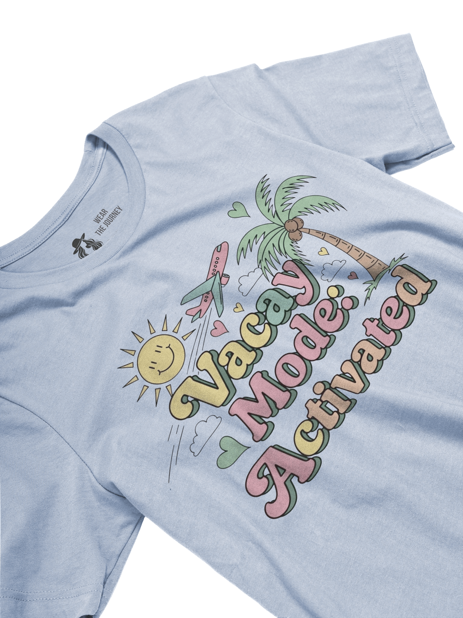Vacation Mode T-Shirt – Vacay Activated Design product image (18)