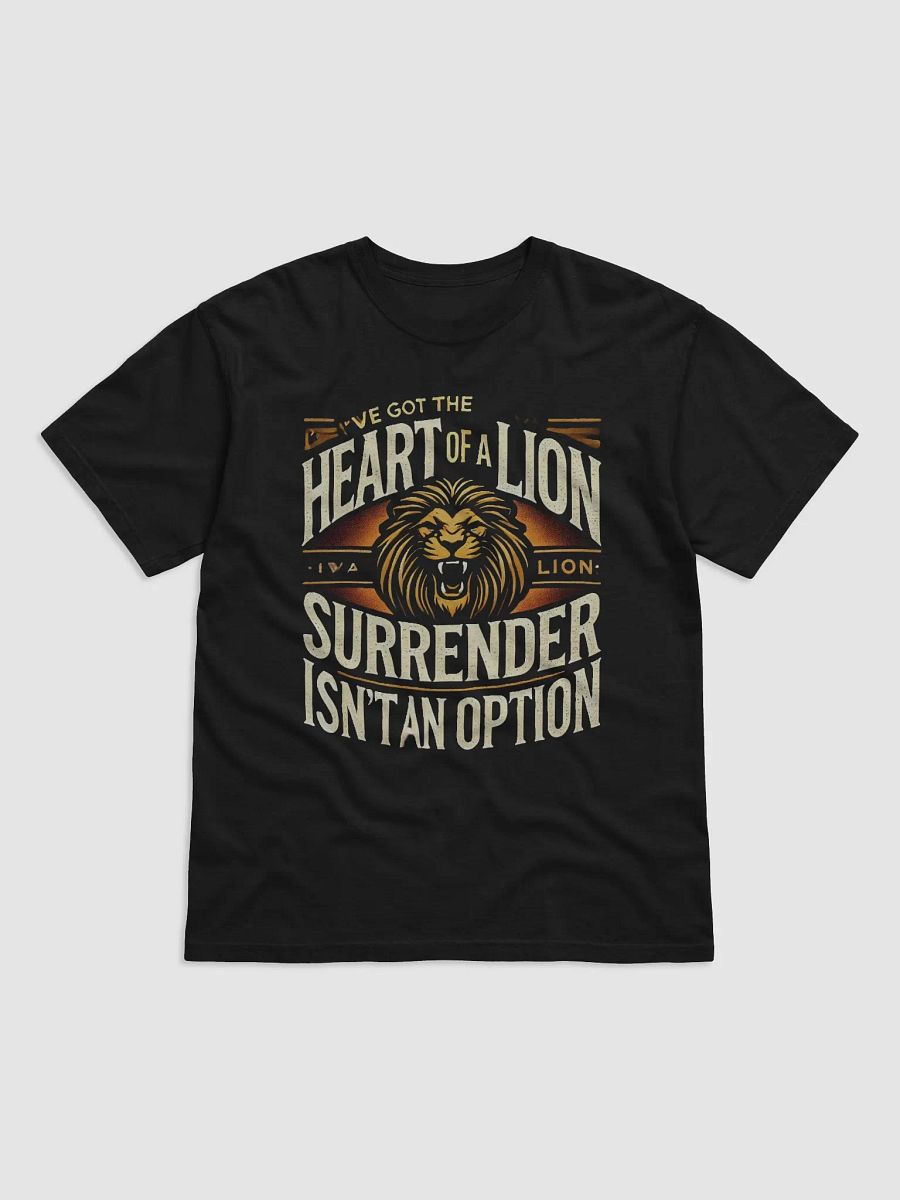 Heart of a Lion Motivational T-Shirt product image (8)