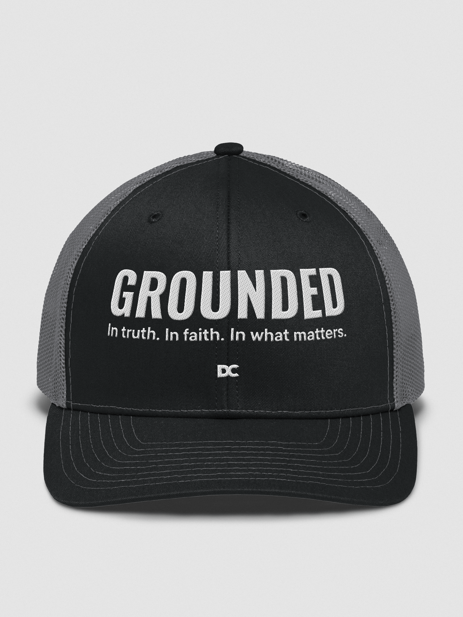 GROUNDED – IN TRUTH, FAITH, AND WHAT MATTERS | Hat product image (6)