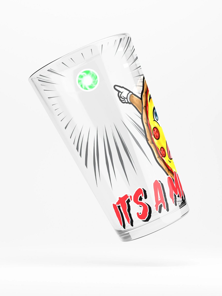 SpookyTimePizza - "It's a Mimic!" Pint Glass product image (4)