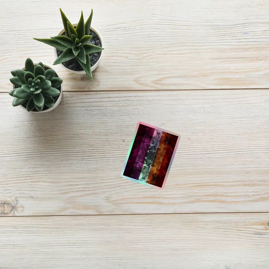 Lesbian Pride Flag (Textured Variation) product image (10)