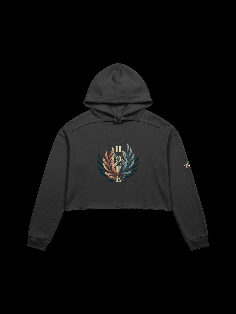 Hopeful Leaves Crop Hoodie product image (4)