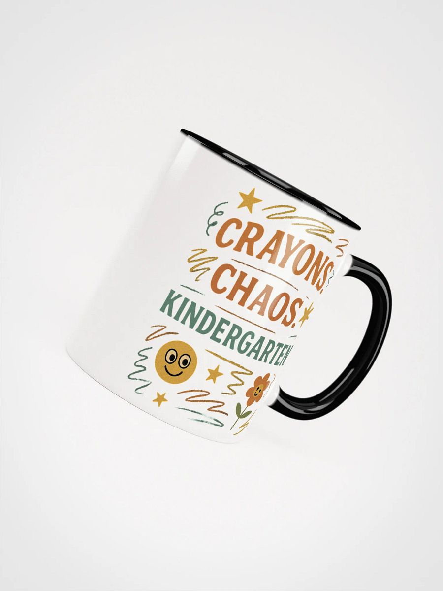 Crayons. Chaos. Kindergarten. Mug – Funny Teacher Coffee Cup product image (50)