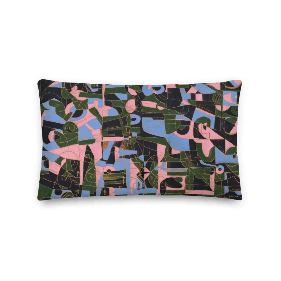 opposite dimples in the bored mind of the squid pillow (2-sided) product image (1)