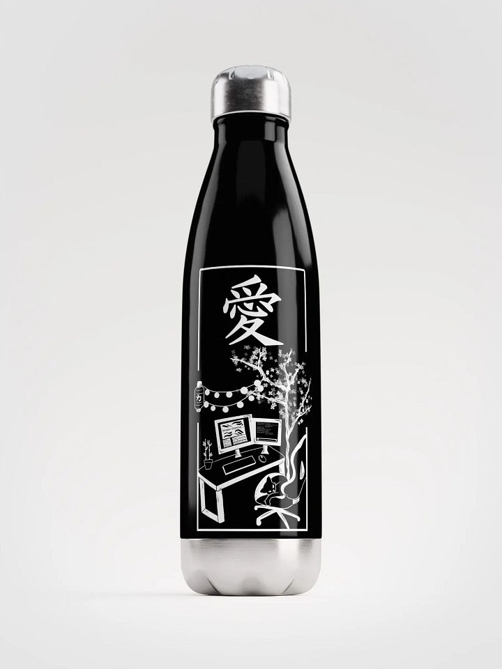 Sakura Streaming Desk Steel Water Bottle product image (1)