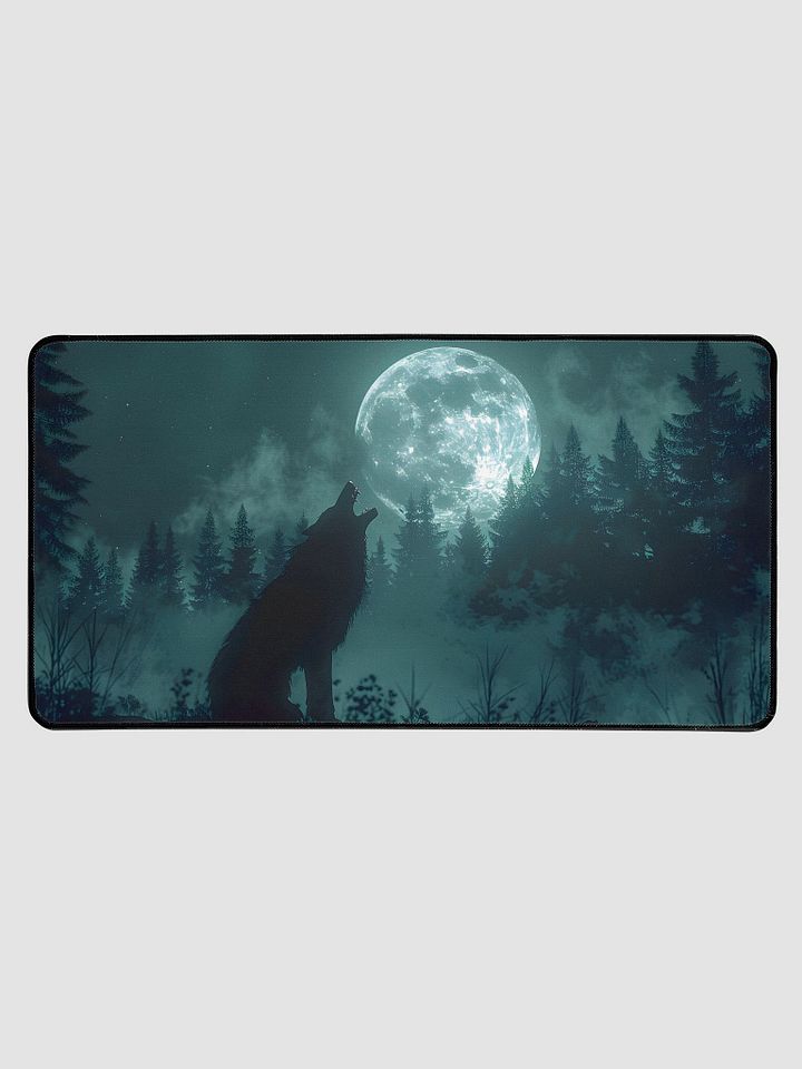 Wolf Howl Deskmat product image (1)