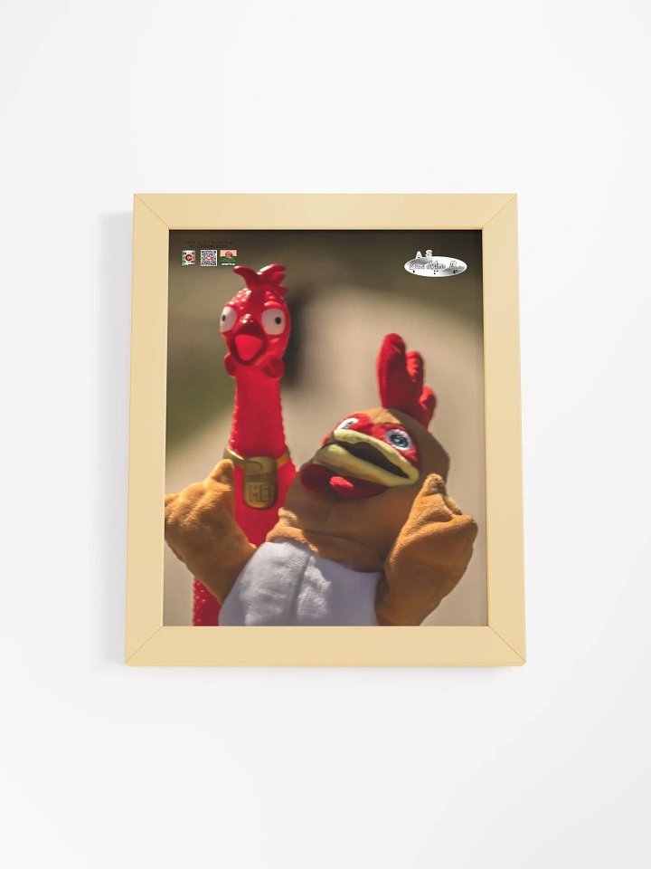 CHICKENS ON THE TRAIL PICTURE FRAM product image (2)
