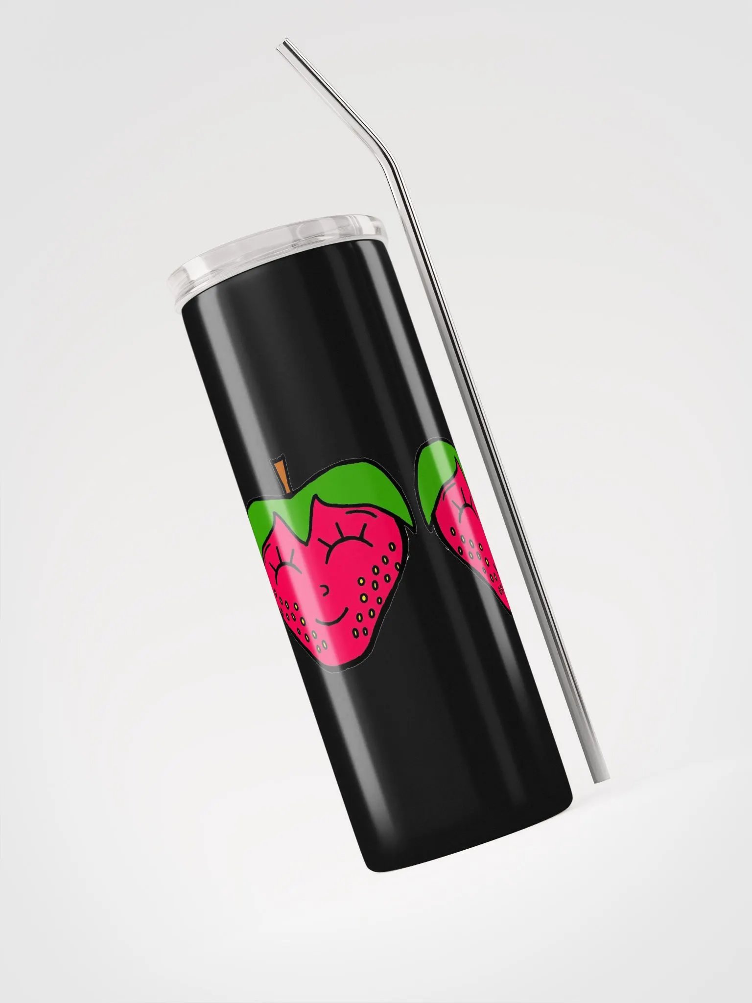 strawberry tumbler product image (3)