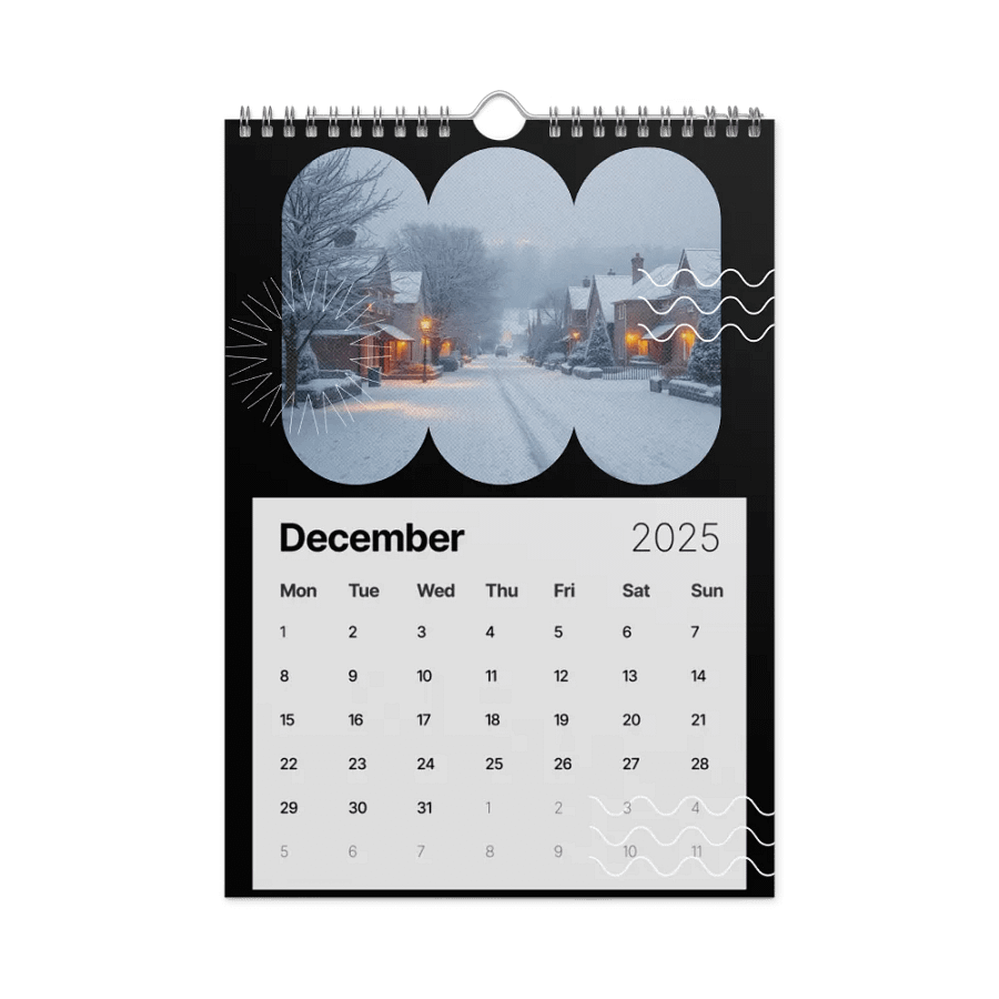 SEASONAL NATURE WALL CALENDAR 2025 product image (4)