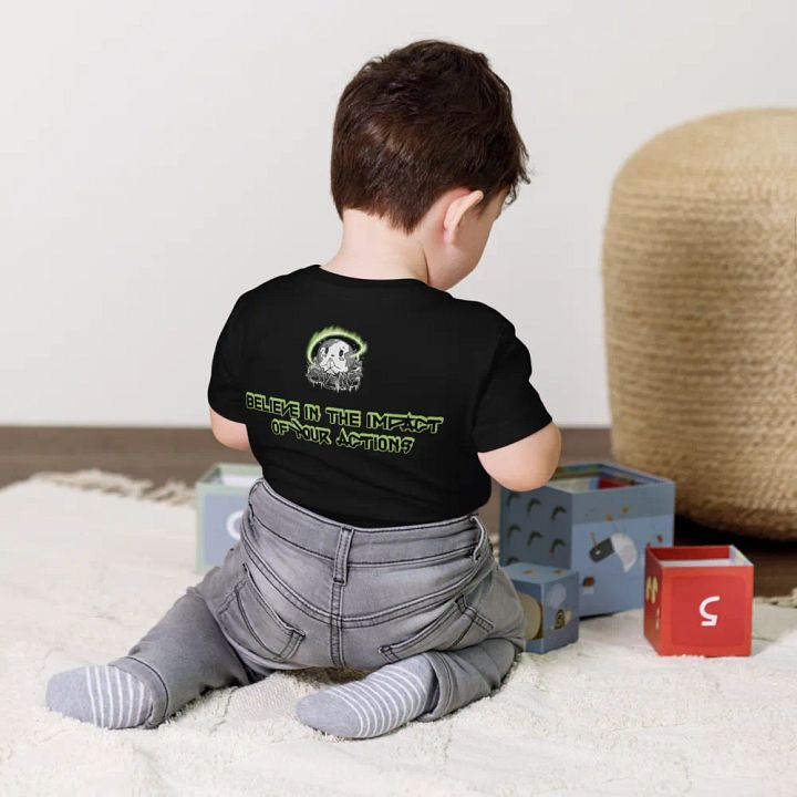 Save Me Toddler T-Shirt | Eco-Friendly Message for Little Heroes product image (2)