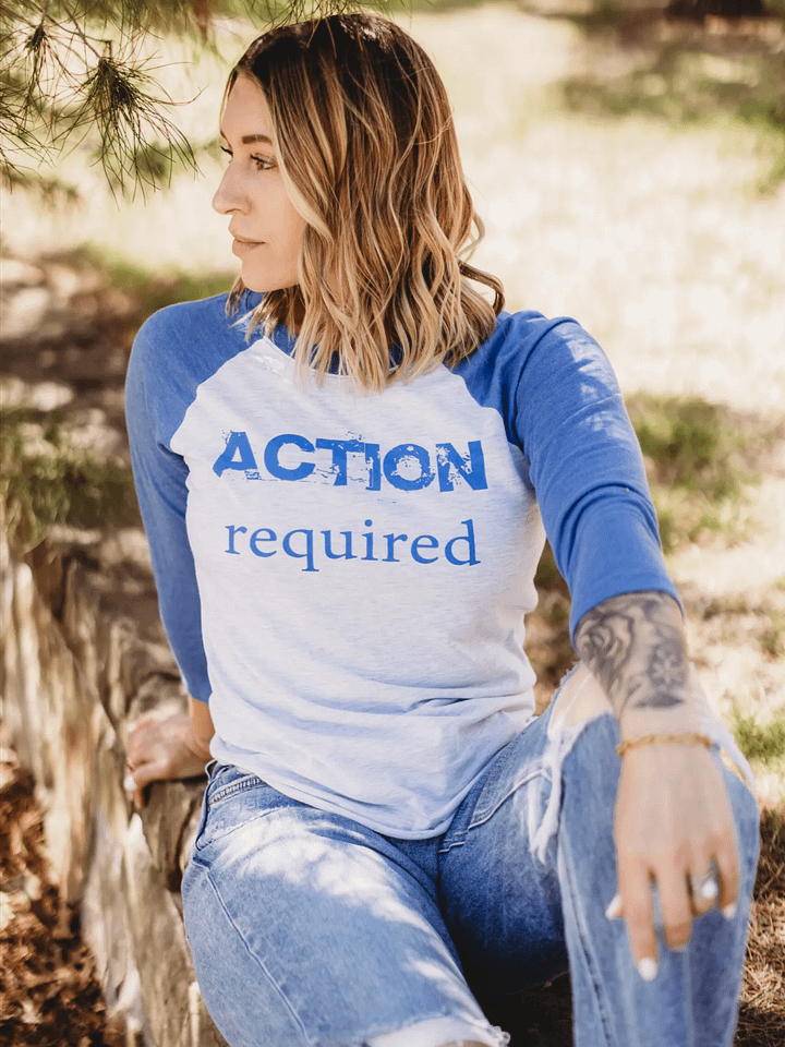 Action Required 3/4 Shirt product image (1)