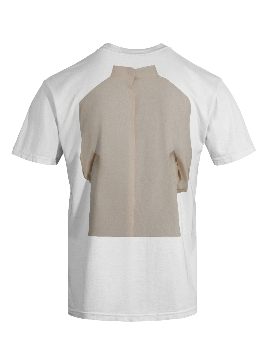 The @nathyn.trees Bat-shit Crazy Straight Jacket T in White product image (6)